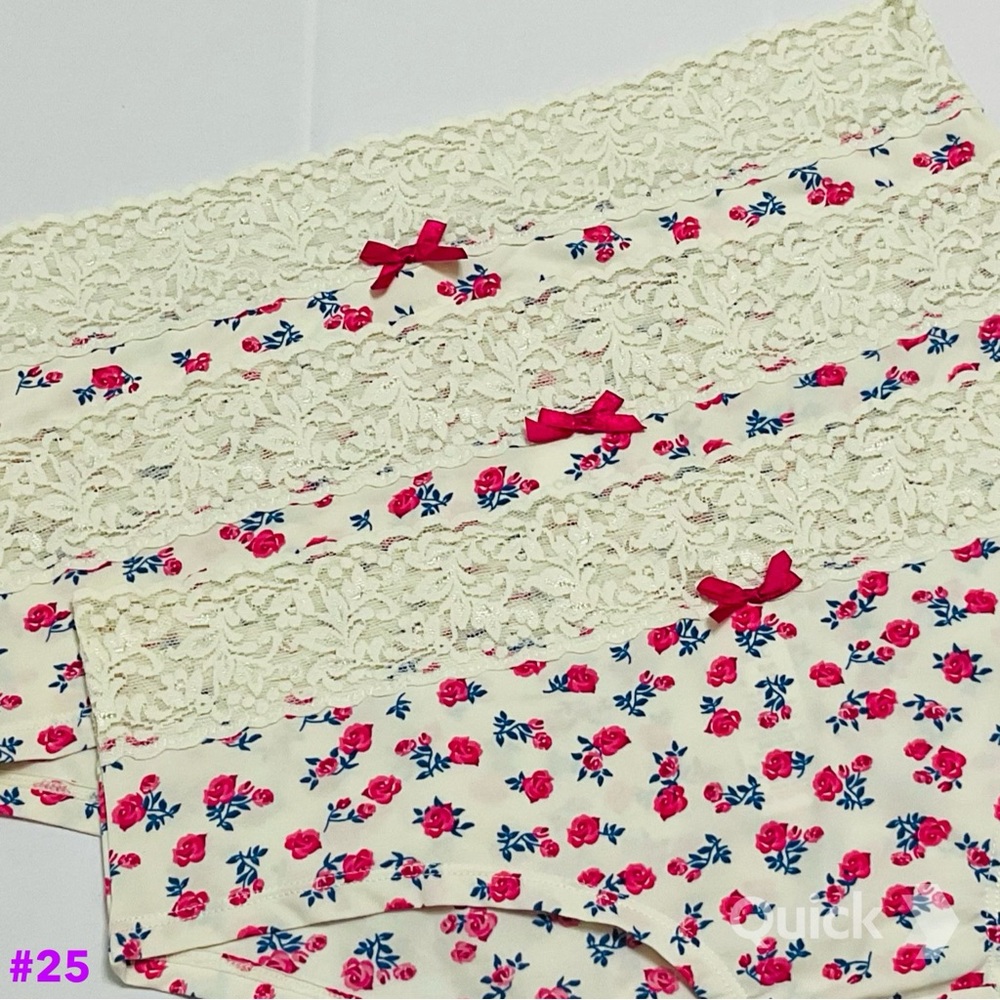 L - Next 3 pieces Next Floral Panties - 25
